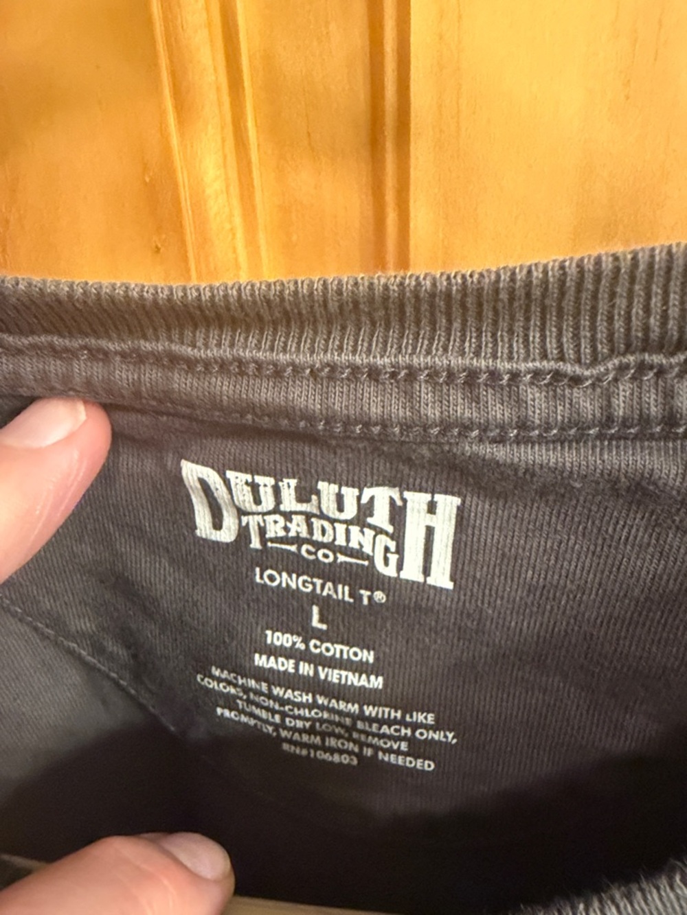 4 Duluth Trading Co Short Sleeve Pocket T-Shirts - Gray, Green, Brown x2 - Picture 3 of 7